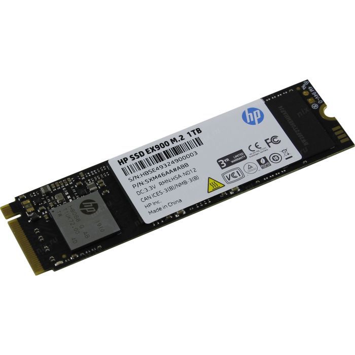 Накопитель SSD M.2 2280 500GB EX900 HP (2YY44AA)