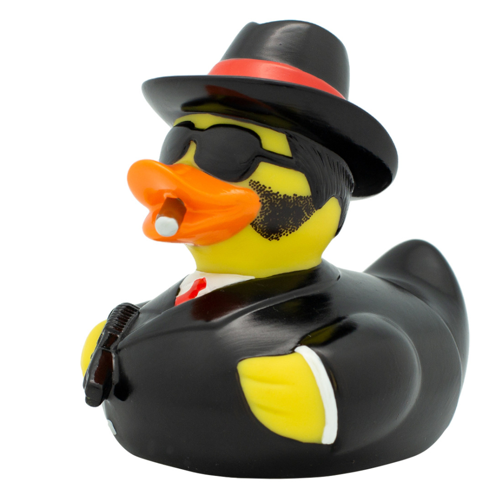 Игрушка для ванной Funny Ducks Утка Аль Капоне (L1268)