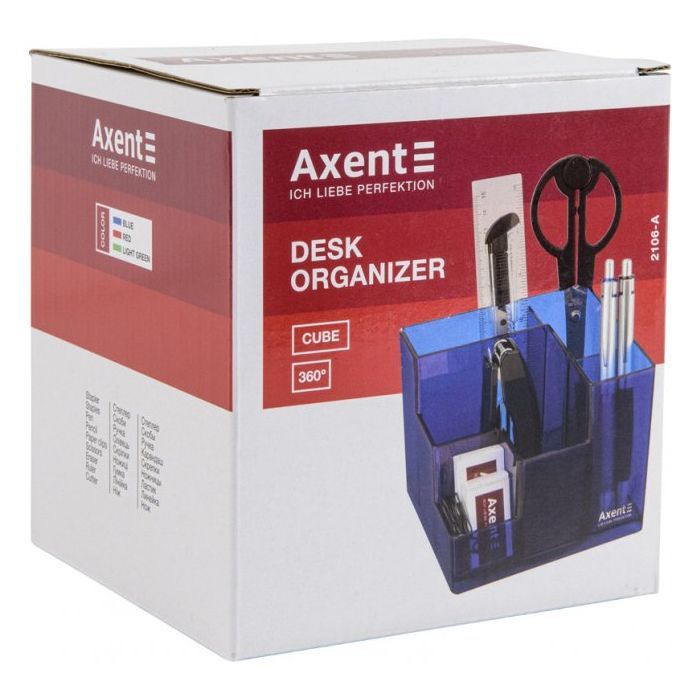 Настольный набор Axent Cube, белый (2106-21-A) изображение 2