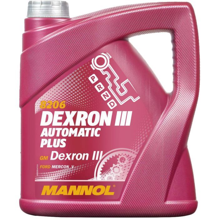 Трансмиссионное масло Mannol DEXRON III AUTOMATIC PLUS 4л (MN8206-4)