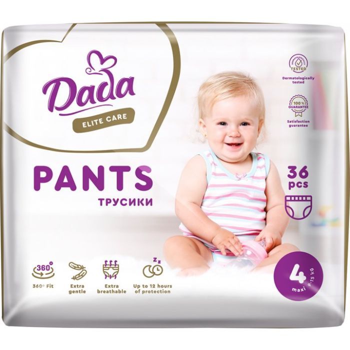 Подгузники Dada Elite Care 4 Maxiт (9-15 кг) 36 шт (4820174980733)