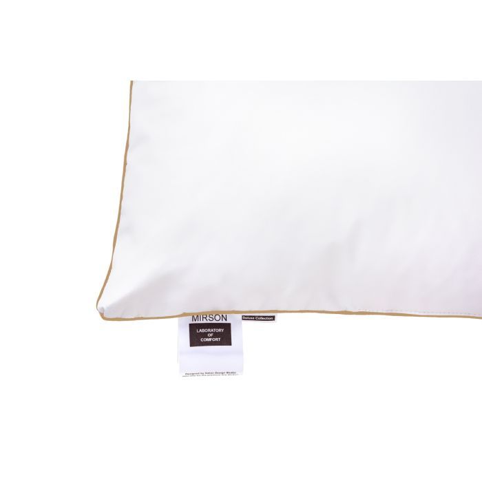 Подушка MirSon пуховая Hand Made De Luxe White 905 высокая 70x70 (2200000555823) изображение 4