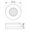 Датчик движения Videx 220V 1200W инфракрасный (VL-SPC12W) изображение 3