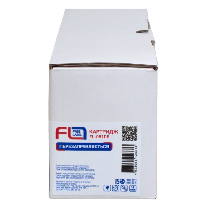Драм картридж FREE Label Canon 051 (FL-051DR) изображение 3