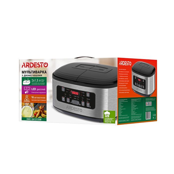 Мультиварка Ardesto DMC-SA1212SB изображение 8