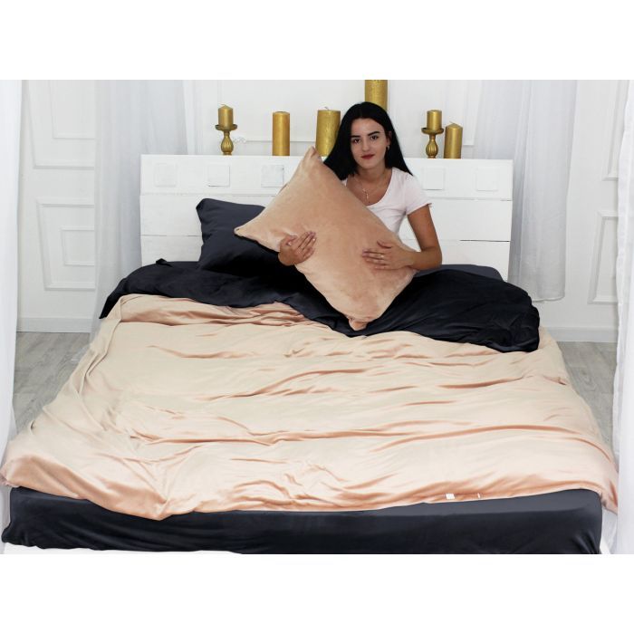 Постільна білизна MirSon Велюр Winter Frost 28-0004 + 28-0007 Saintpaulia Velvet 2х160х220 (2200004011066) зображення 2