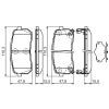 Гальмівні колодки Bosch 0 986 494 327 зображення 4