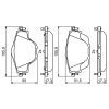 Тормозные колодки Bosch 0986494805 изображение 4