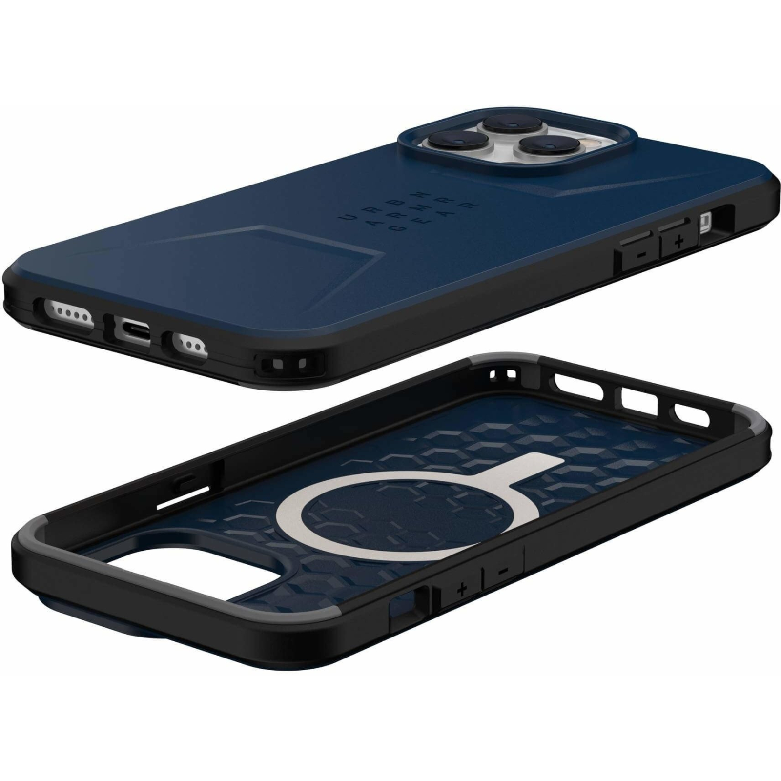 Чехол для мобильного телефона UAG Apple iPhone 14 Pro Max Civilian Magsafe, Black (114039114040) изображение 6