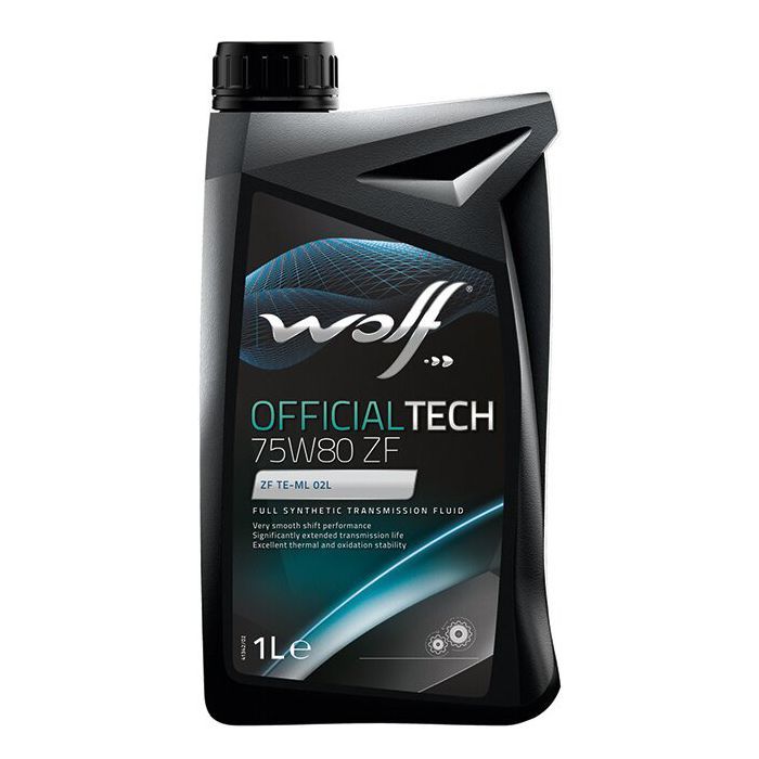 Трансмиссионное масло Wolf OFFICIALTECH 75W80 ZF 1л (8325601)