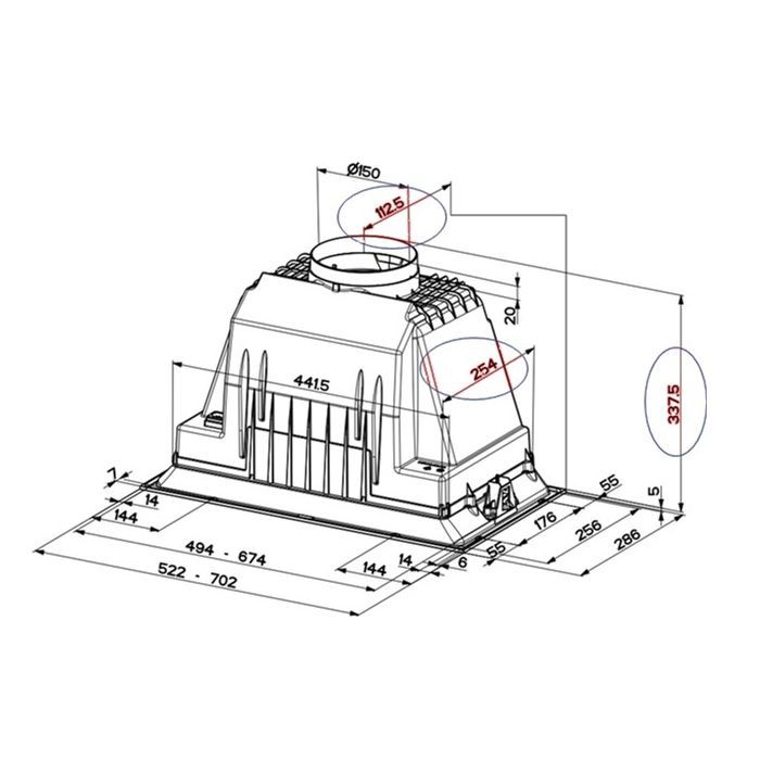 Витяжка кухонна Faber INKA SMART C LG A52 зображення 4