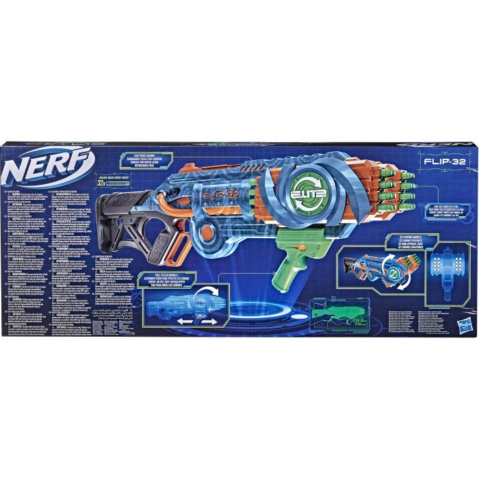 Іграшкова зброя Hasbro Nerf Elite 2.0 Фліпшотс Фліп-32 (F2553) зображення 2