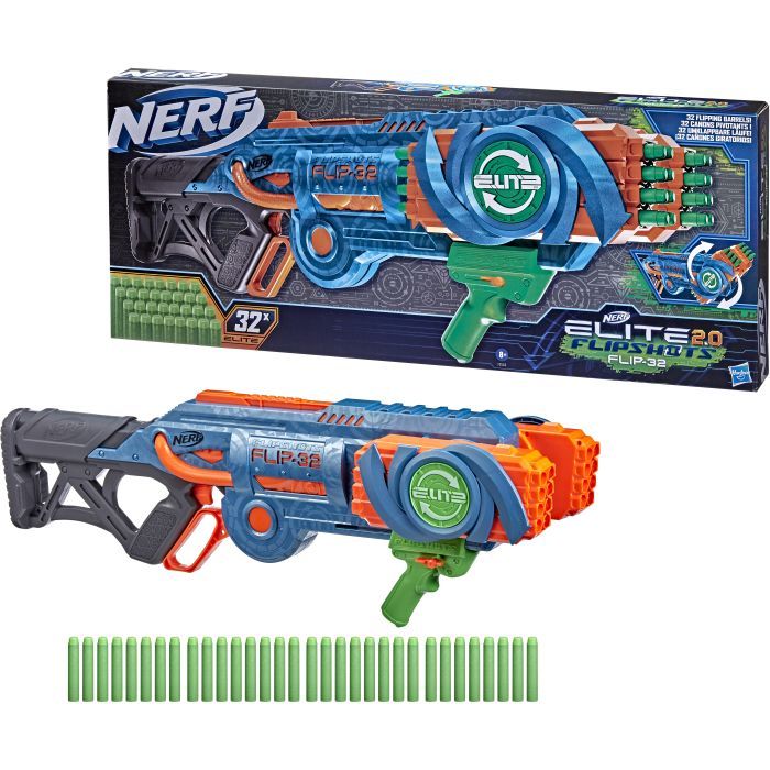 Іграшкова зброя Hasbro Nerf Elite 2.0 Фліпшотс Фліп-32 (F2553) зображення 3