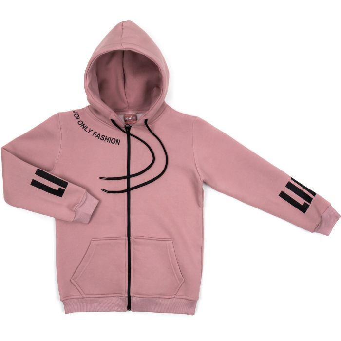 Спортивний костюм дитячий Joi на флісі (H-308-164G-pink) зображення 2