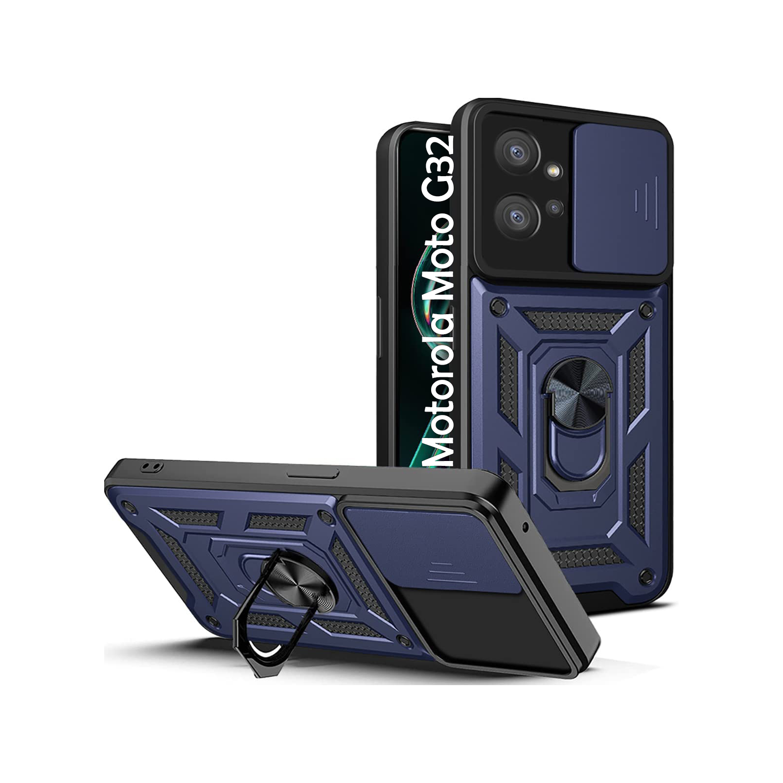 Чехол для мобильного телефона BeCover Military Motorola Moto G32 Blue (708178)