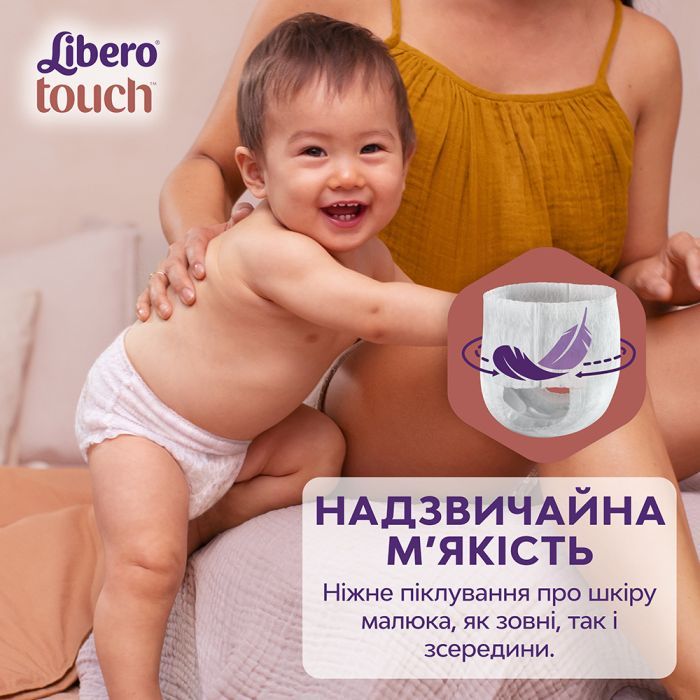 Подгузники Libero Touch Pants Размер 3 (5-9 кг) 36 шт (7322541739472) изображение 5