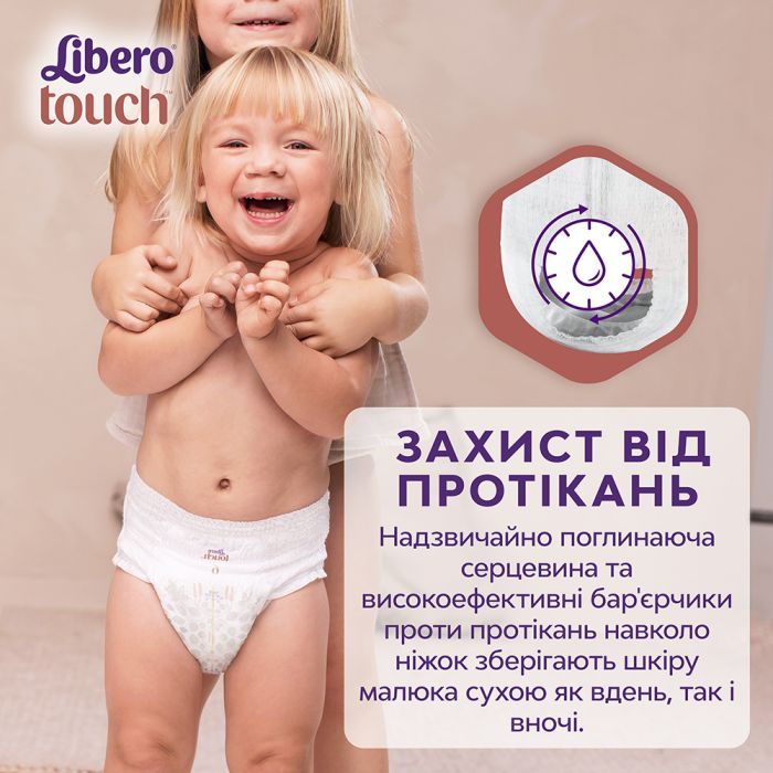 Подгузники Libero Touch Pants Размер 3 (5-9 кг) 36 шт (7322541739472) изображение 6