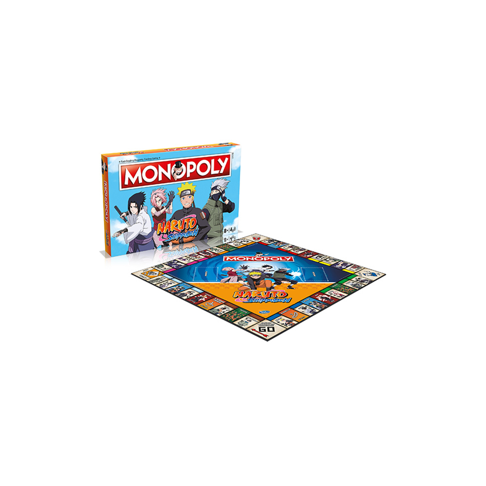 Настольная игра Winning Moves Naruto Monopoly (WM00167-EN1-6) изображение 3