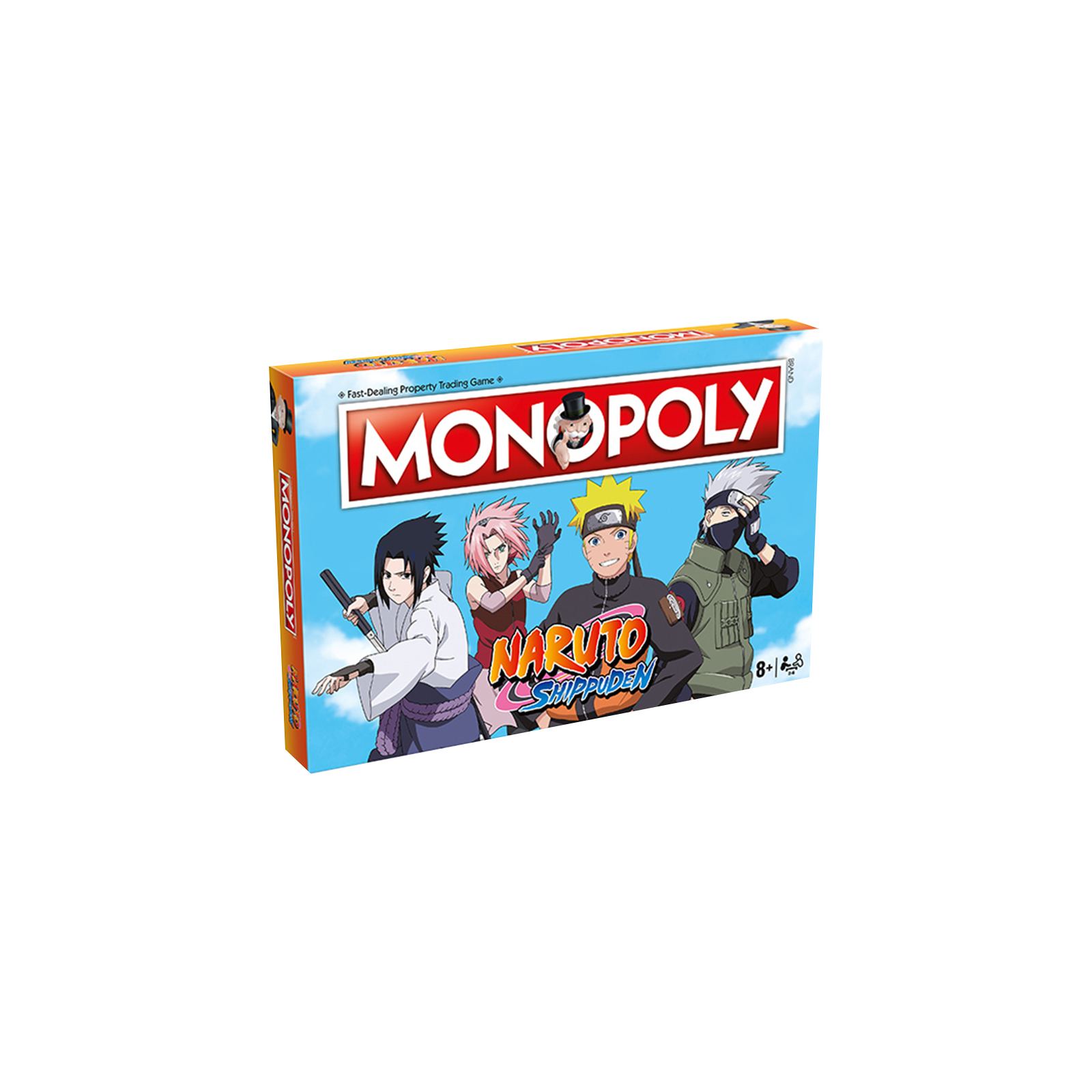 Настольная игра Winning Moves Naruto Monopoly (WM00167-EN1-6)