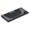Клавіатура Keychron V1 84 Key QMK Gateron G PRO Red Hot-Swap RGB Knob Carbon Black (V1D1_KEYCHRON) зображення 3
