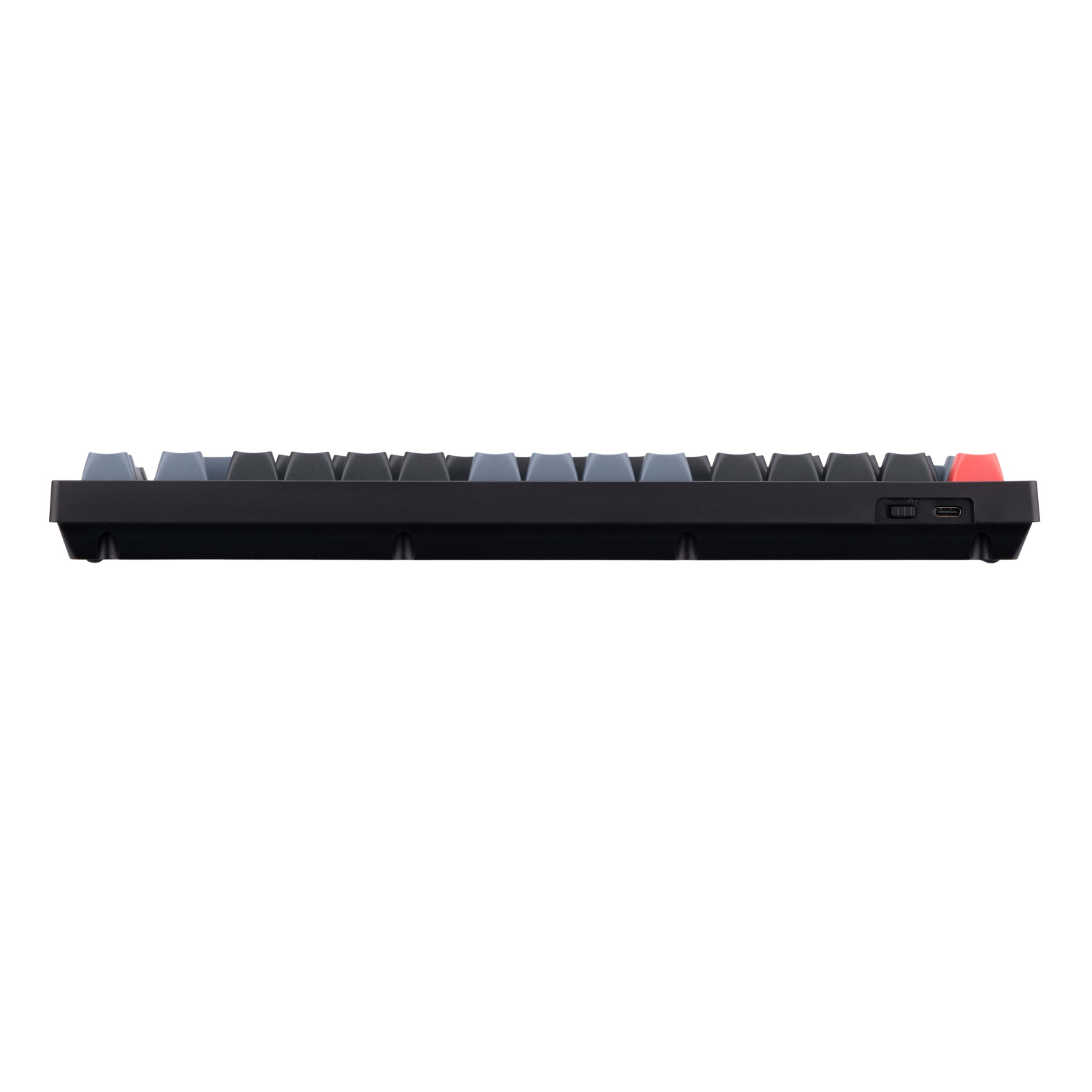 Клавіатура Keychron V1 84 Key QMK Gateron G PRO Red Hot-Swap RGB Knob Carbon Black (V1D1_KEYCHRON) зображення 6