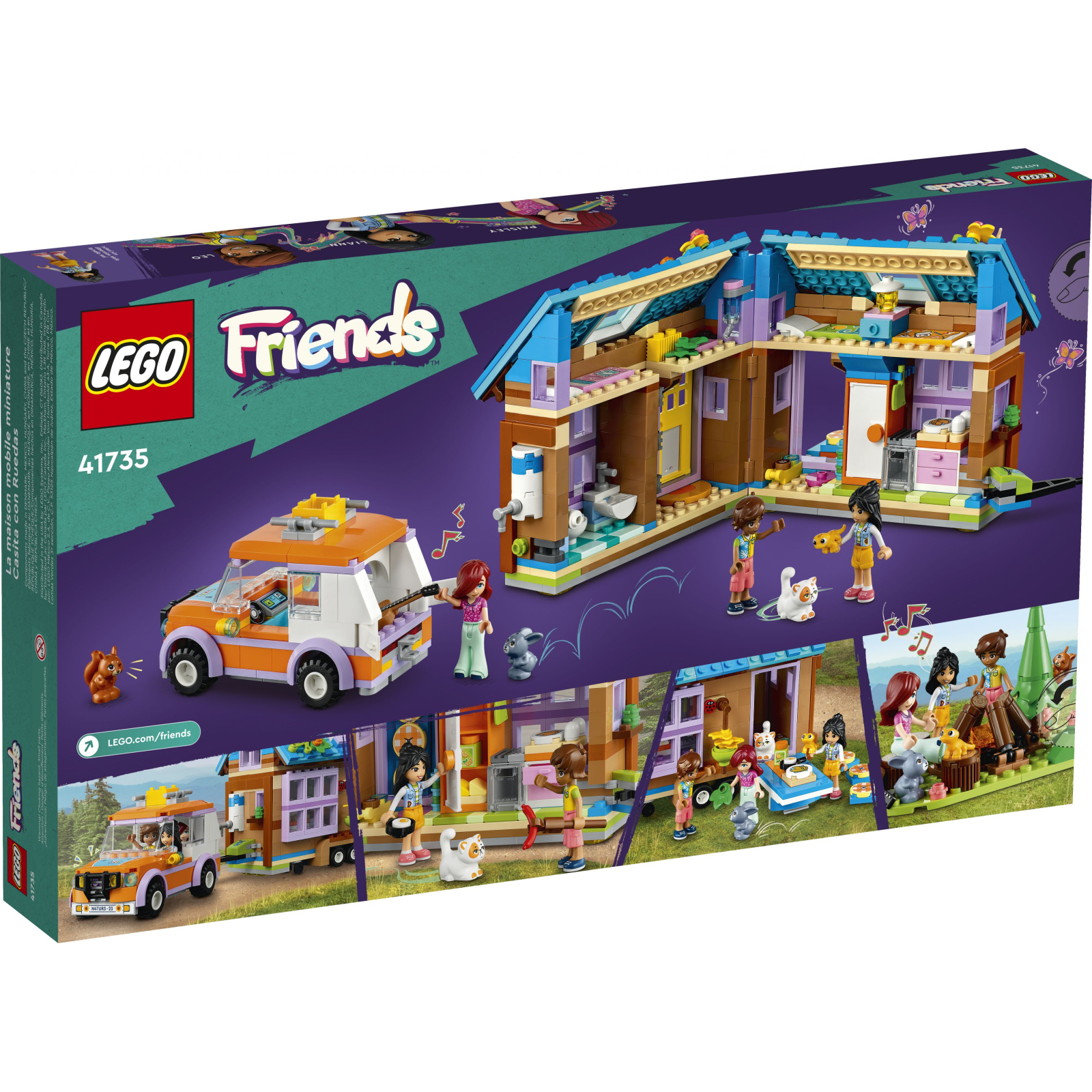 Конструктор LEGO Friends Крихітний мобільний будиночок 785 деталей (41735) зображення 11