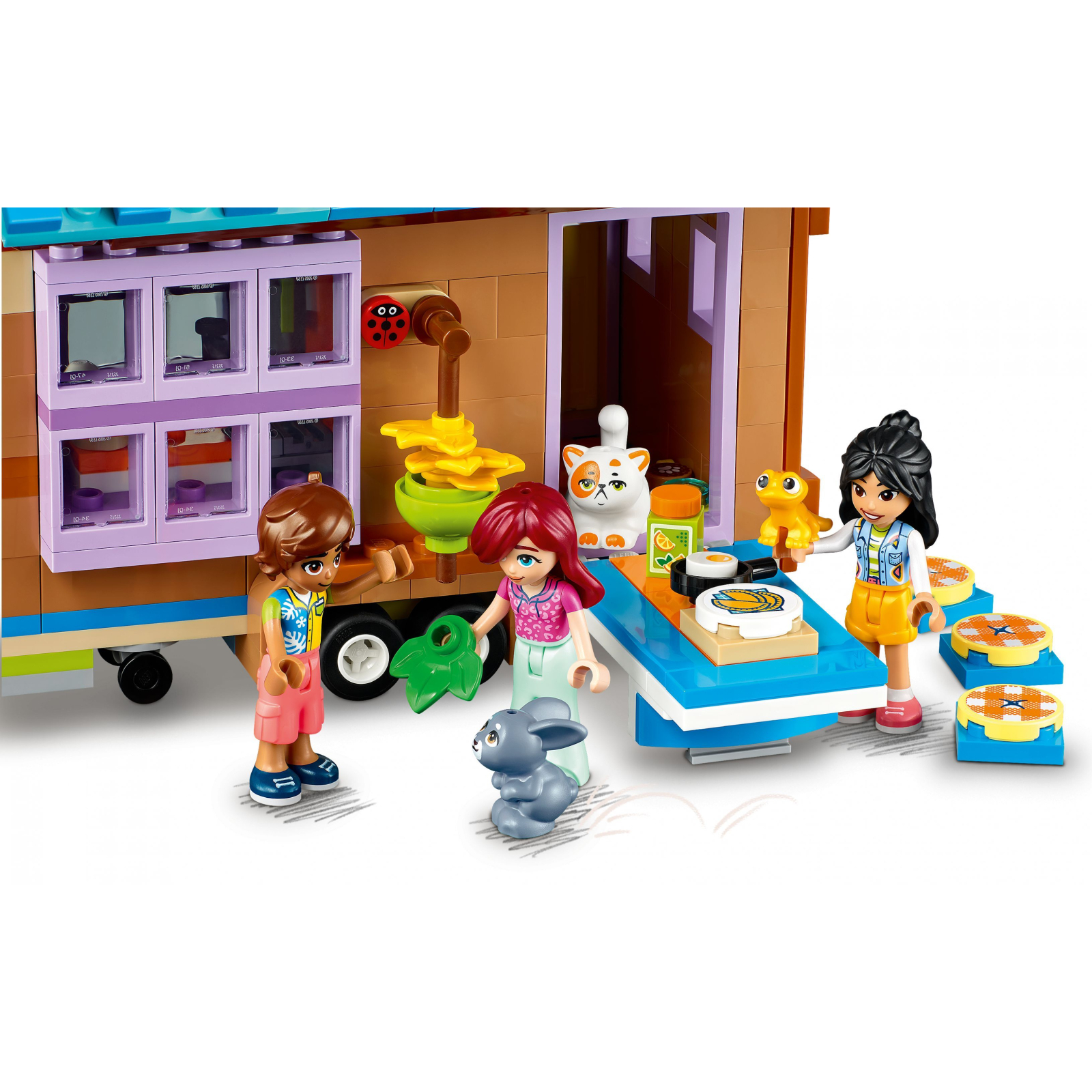 Конструктор LEGO Friends Крошечный мобильный домик 785 деталей (41735) изображение 7