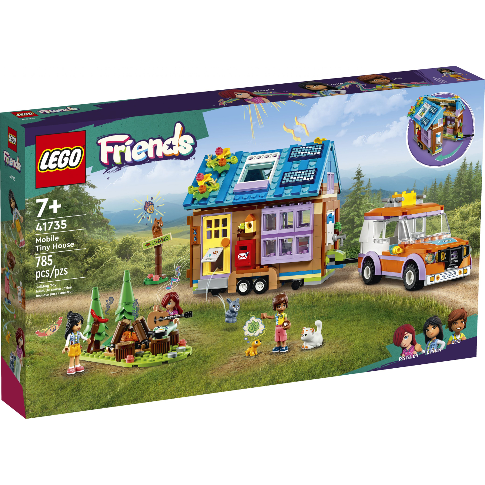 Конструктор LEGO Friends Крошечный мобильный домик 785 деталей (41735)