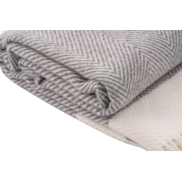 Плед Ardesto Leonardo Bianco 140x200 см, сірий (ART0502LB) зображення 12