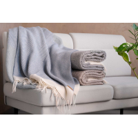 Плед Ardesto Leonardo Bianco 140x200 см, сірий (ART0502LB) зображення 5