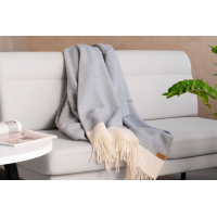 Плед Ardesto Leonardo Bianco 140x200 см, сірий (ART0502LB) зображення 7