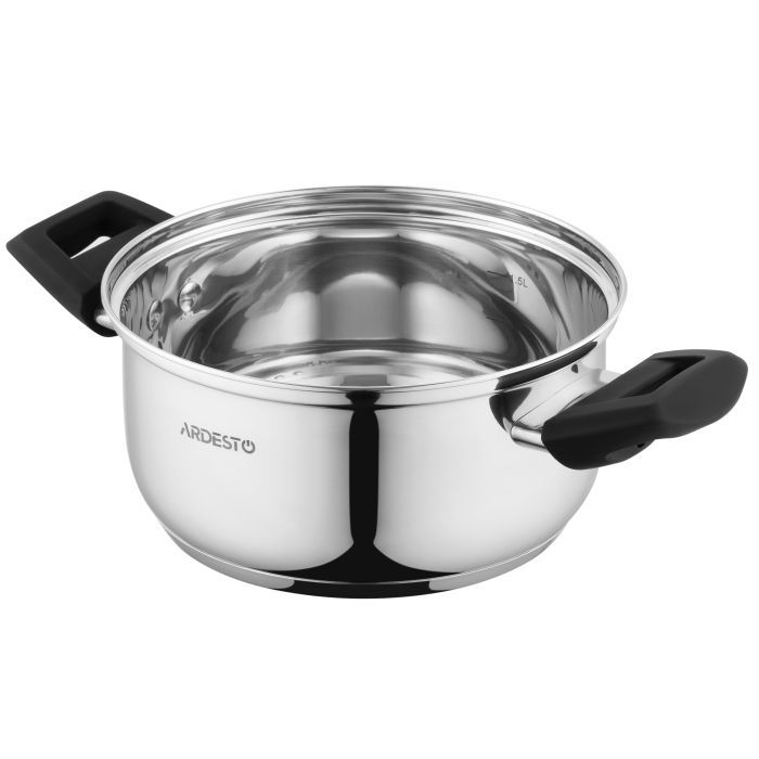 Кастрюля Ardesto Gemini с бакелитовыми ручками 2.0 л (AR3520G) изображение 2