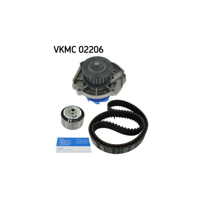 Комплект ременя ГРМ з помпой SKF VKMC 02206
