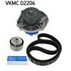 Комплект ременя ГРМ з помпой SKF VKMC 02206