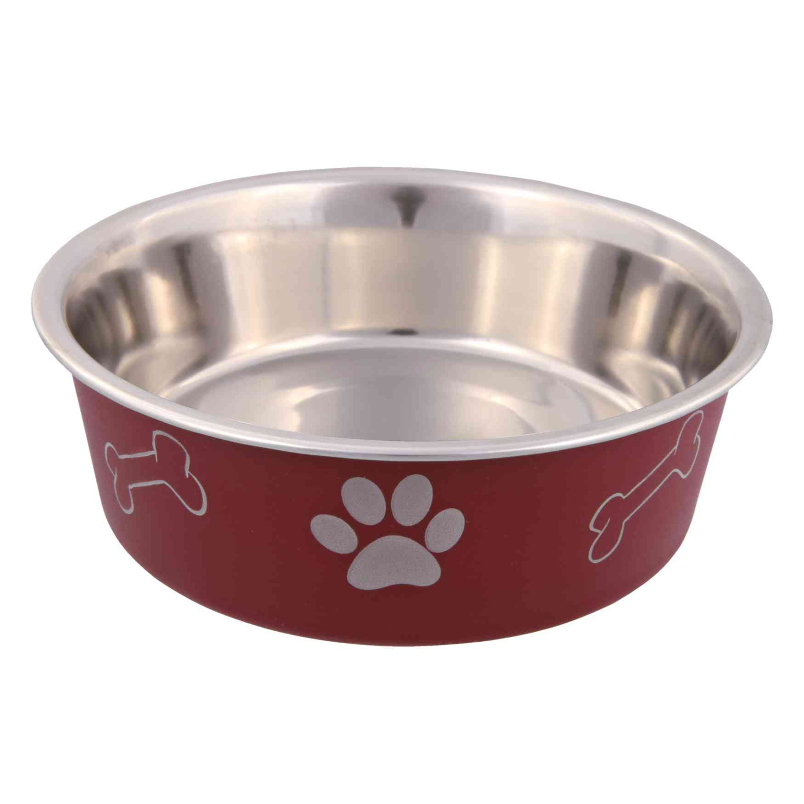 Посуд для собак Trixie Миска металева 450 мл/14 см (кольори в асортименті) (4011905252421) зображення 2