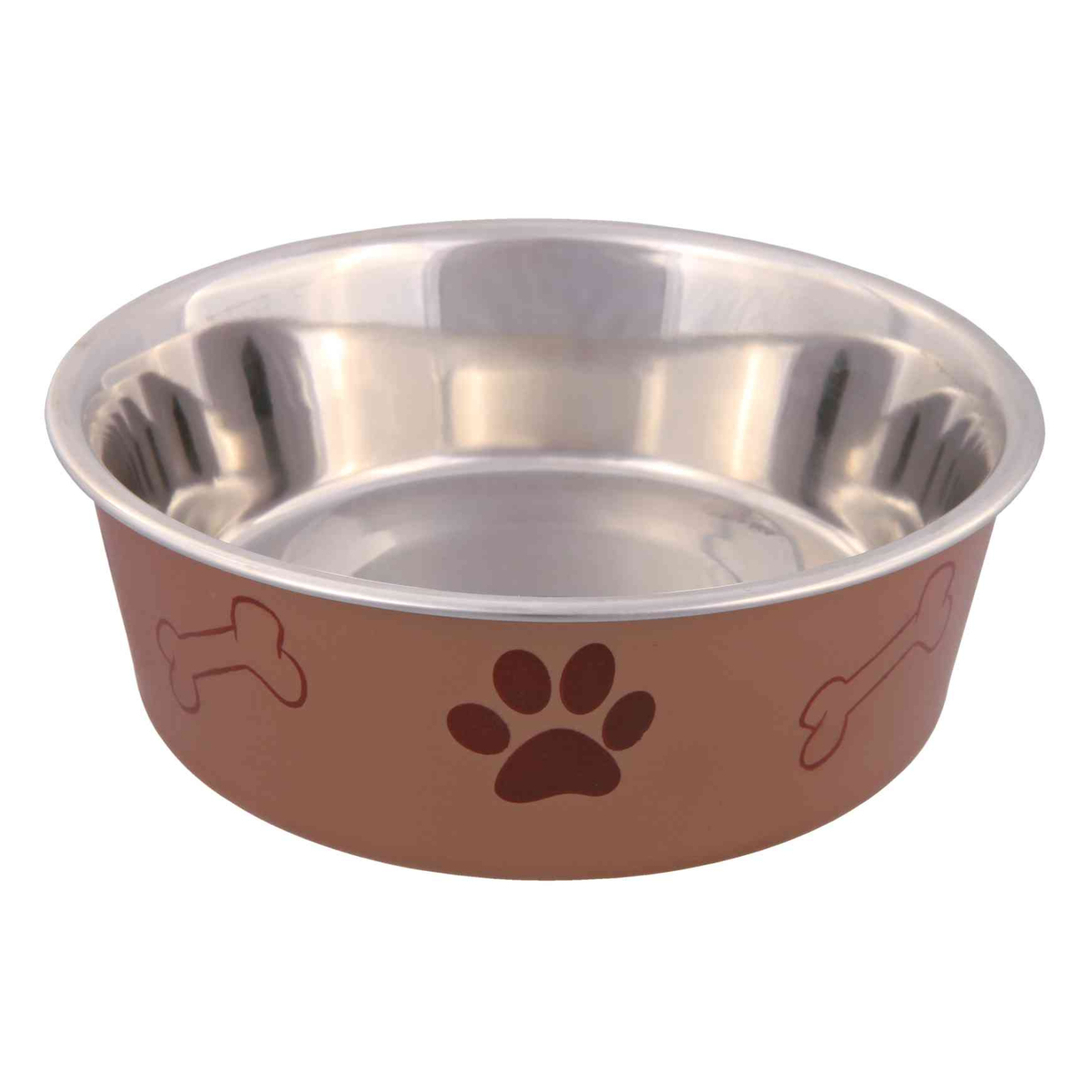 Посуд для собак Trixie Миска металева 450 мл/14 см (кольори в асортименті) (4011905252421) зображення 3