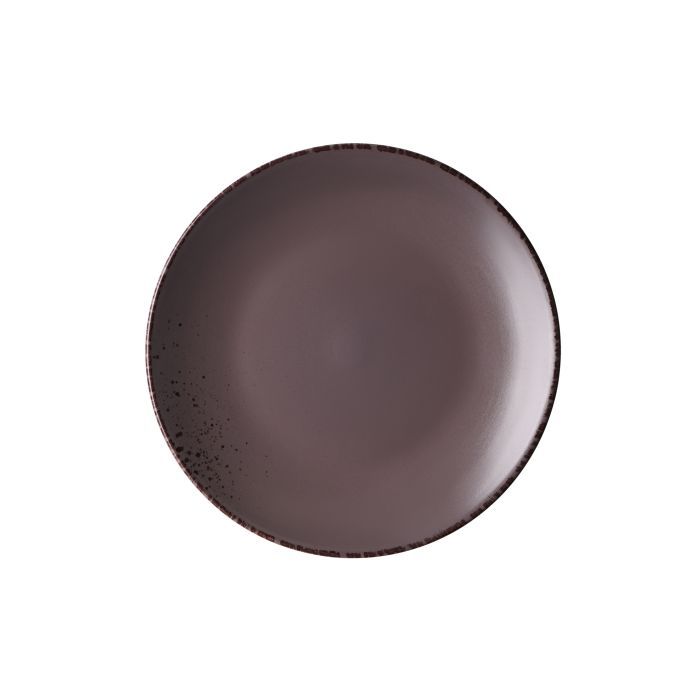 Тарелка Ardesto Lucca Dinner 26 см Grey Brown (AR2926GMC)
