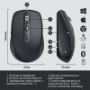Мишка Logitech MX Anywhere 3 Performance for Business Wireless Graphite (910-006205) зображення 6