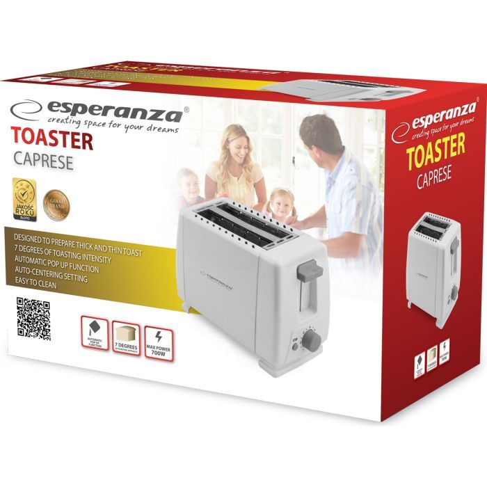 Тостер Esperanza EKT001 зображення 3
