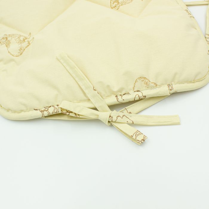 Подушка на стілець MirSon Бязь Gold Camel Line 40х40 см (2200006185840) зображення 2