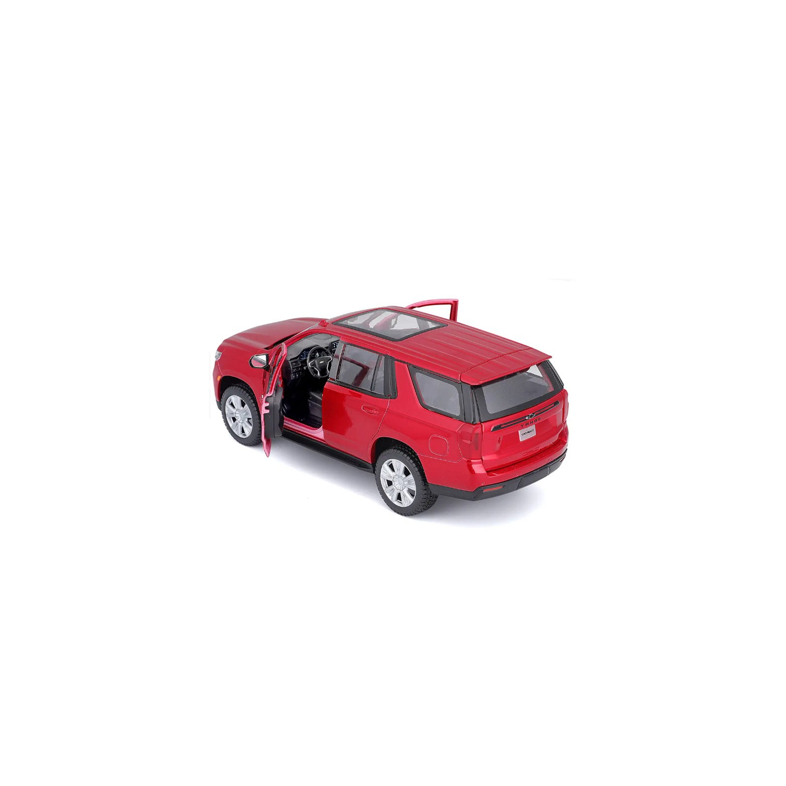 Машина Maisto 2021 Chevy Tahoe красный 1:24 (31533 red) изображение 2