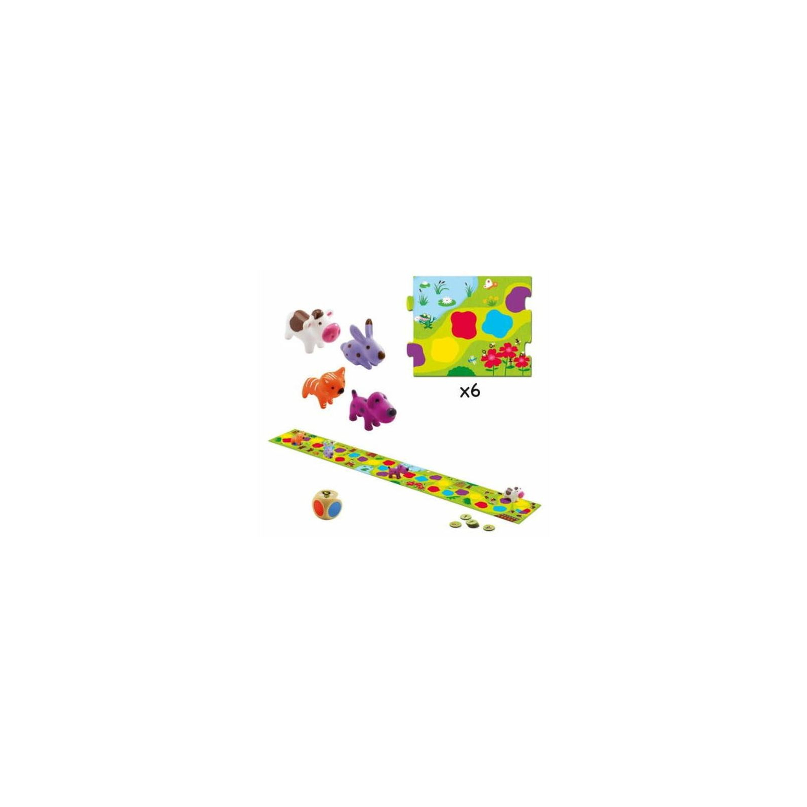 Настольная игра Djeco Маленькая дорожка (DJ08550) изображение 2