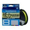 Шнур Shimano Kairiki 8 PE Yellow 150m 0.19mm 12.0kg (59WPLA58R34)