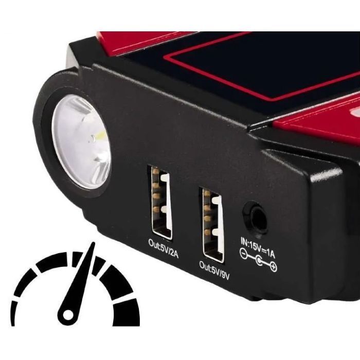 Пуско зарядний пристрій Einhell CE-JS 12 Jump Starter Power Bank (1091521) зображення 4