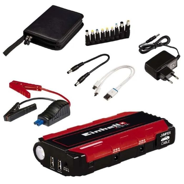 Пуско зарядний пристрій Einhell CE-JS 12 Jump Starter Power Bank (1091521) зображення 7