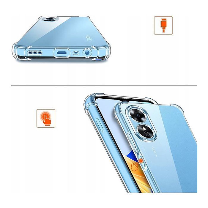 Чехол для мобильного телефона BeCover Anti-Shock Oppo A17 Clear (708894) изображение 4