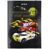 Папка для тетрадей Kite В5 на резинке Hot Wheels, картон (HW23-210) изображение 2
