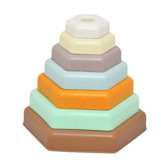 Розвиваюча іграшка Tigres ECO Пірамідка, ELFIKI (39919) зображення 2