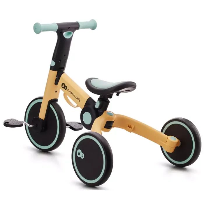 Детский велосипед Kinderkraft 3 в 1 4TRIKE Sunflower Blue (KR4TRI22BLU000 (5902533922406) изображение 3