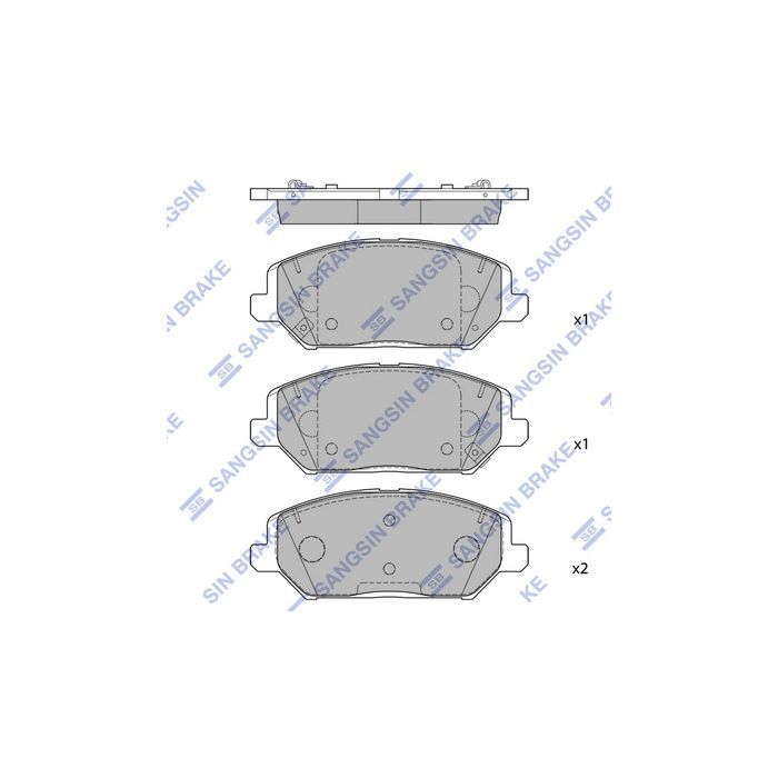 Тормозные колодки HI-Q SP4242